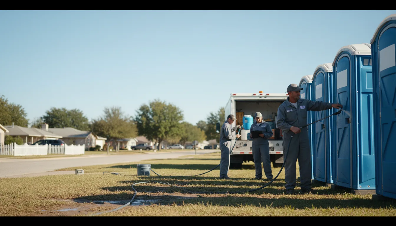 Long-Term Portable Toilet Rental in Harbeson, DE near me